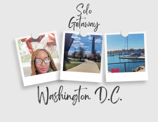 Pictures of a Black girl in Washington D.C. solo travel